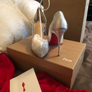 Christian Louboutin wedding heels